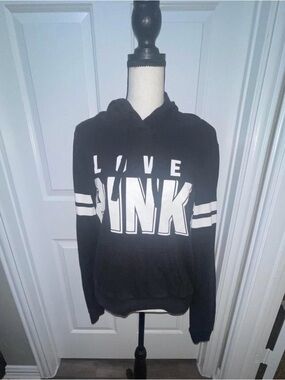 Victoria’s Secret PINK “LOVE PINK” Graphic Hoodie